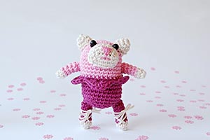 Amigurumi balerina