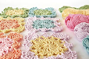 Beautiful beyond the square crochet motifs