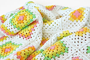 Classic Granny Square Blanket Featured Picture