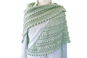 kaya shawl crochet pattern